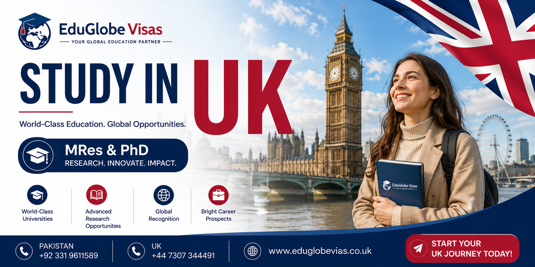 Study in the UK: Complete Guide to MRes & PhD Opportunities